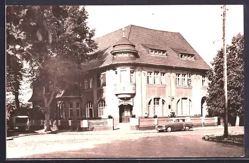 AK Teupitz /Kr. Königs Wusterhausen, Hotel und Restaurant Schenk von Landsberg
