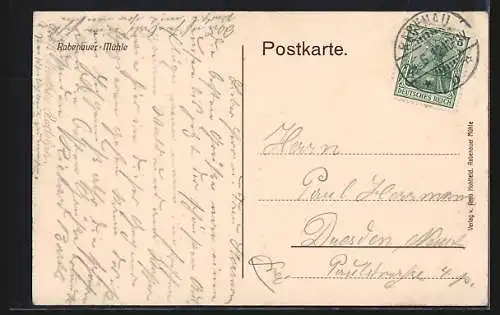 AK Rabenau, Rabenauer Mühle