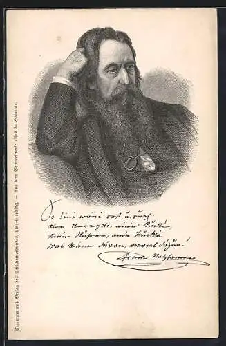 AK Portrait von Franz Stelzhammer
