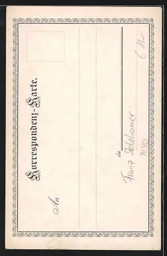 AK Portrait von Franz Stelzhammer