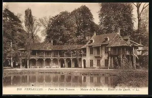 AK Versailles, Parc du Petit Trianon