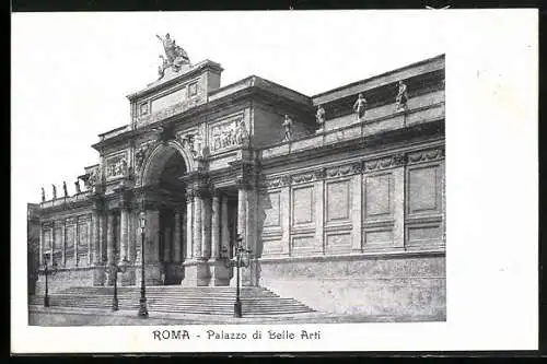 AK Roma, Palazzo dell`Esposizione di Belle Arti