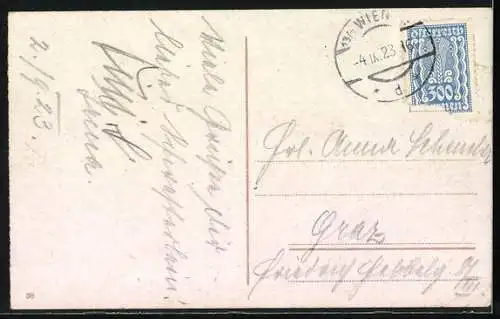 AK Wien, Prater, Motiv der Rotunde