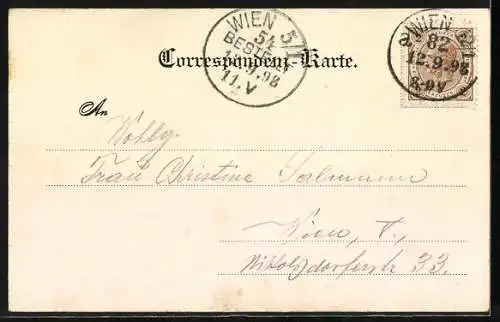 AK Wien, Hietzing, Kaiser-Stöckel und Kaiser Max-Monument