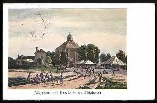 AK Wien-Brigittenau, Jägerhaus und Kapelle