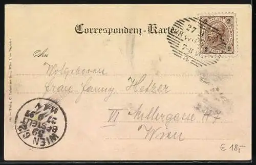 AK Wien-Hietzing, Kaiser-Stöckel, Kaiser Max-Monument