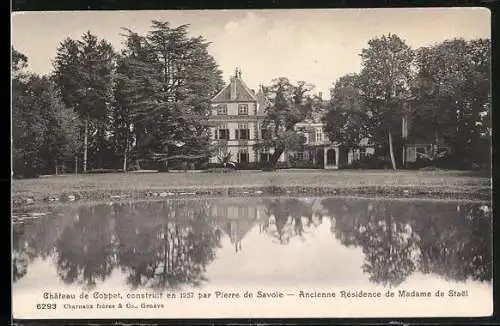 AK Coppet, Château de Coppet, Ancienne Résidence de Madame de Stael