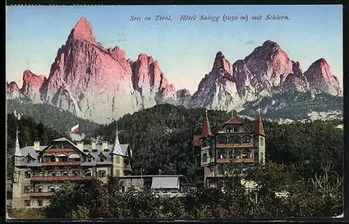 AK Seis in Tirol, Hotel Salegg