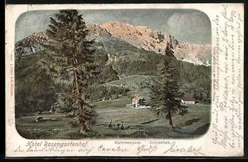 AK Karersee, Hotel Rosengartenhof am Karerseepass