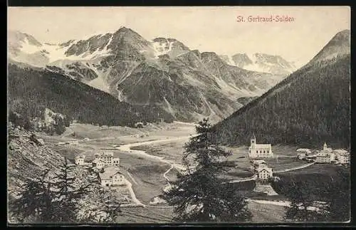 AK St. Gertraud-Sulden, Panorama
