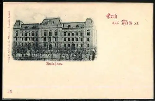 AK Wien, Vor dem Amtshaus