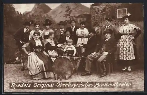 AK Riedels Original-Oberbayrisches Bauerntheater