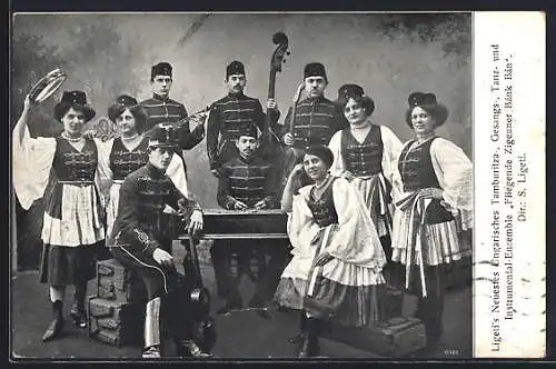 AK Ligeti`s ungarisches Tamburitza-, Gesangs-, und Instrumental-Ensemble Fliegende Zigeuner Bánk Bán