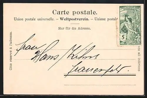 AK München, Bayerische Bauerntrachten-Kapelle, Dir. Hans Verbanitz