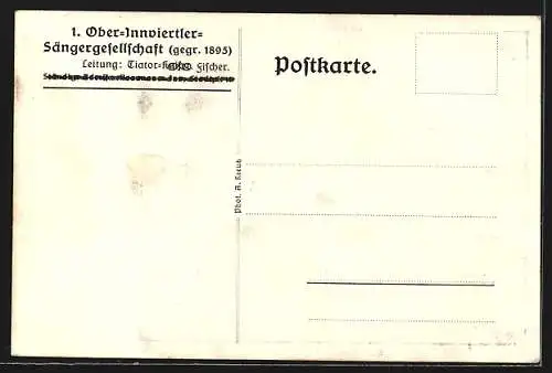 AK Trachtenkapelle 1. Ober-Innviertler Sängergesellschaft