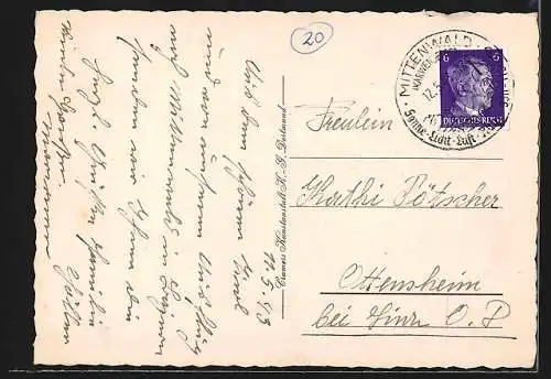 AK Mittenwald, Oberer Markt