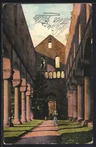 AK Paulinzella, Ansicht der Ruine