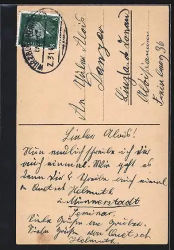 AK Münnerstadt, Partie am Jörgentor