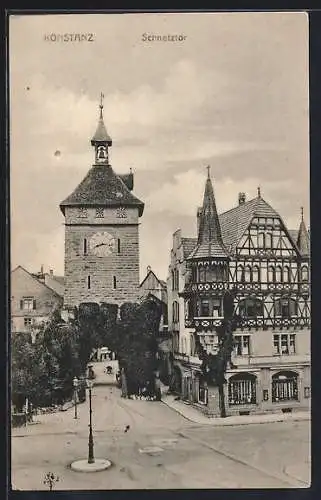 AK Konstanz, Strasse am Schnetztor