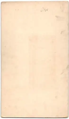 Fotografie Samson & Co., Nürnberg, junges Mädchen zu ihrer ersten heiligen Communion, im Passepartout
