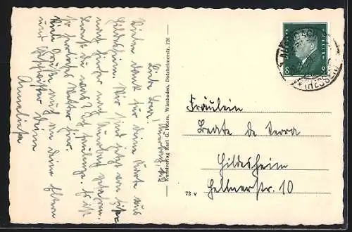 AK Auerbach / Hessen, Totalansicht