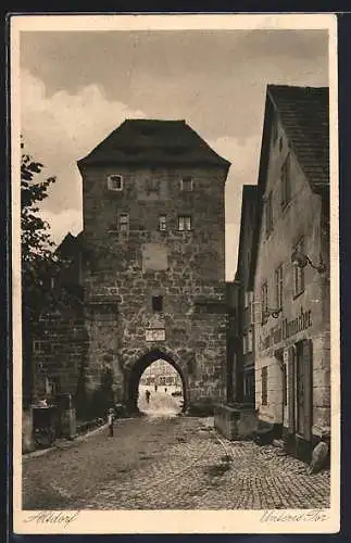 AK Altdorf / Gau Franken, Partie am Unteren Tor
