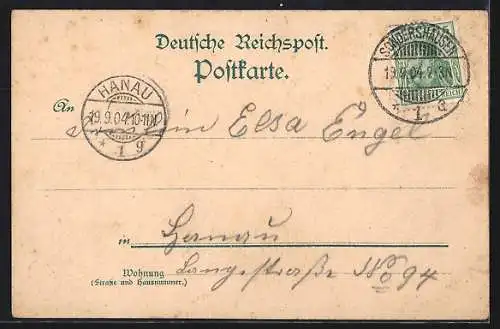 Lithographie Kyffhäuser, Kaiser-Wilhelm-Denkmal u. Reiterstandbild