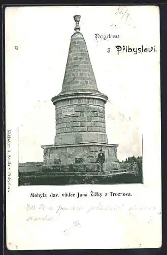 AK Pribyslav, Mohyla slav. vudce Jana Zizky z Trocnova
