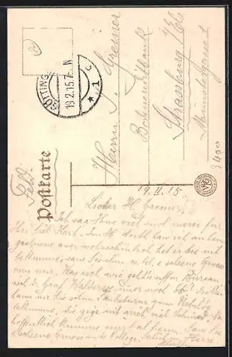 AK Göttingen, Ansicht von Gänselieselbrunnen