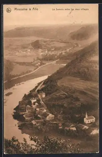 AK Mouzaive et Alle, La Semois entre les deux villages