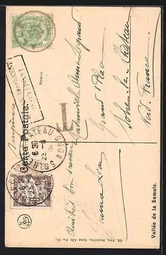 AK Mouzaive et Alle, La Semois entre les deux villages