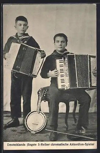 AK Pforzheim, Deutschlands jüngste 5-Reiher chromatischer Akkordeon-Spieler