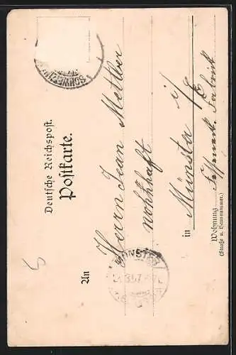 AK Kaiser Wilhelm I., drei Prachtbauten, Berliner Stadtschloss