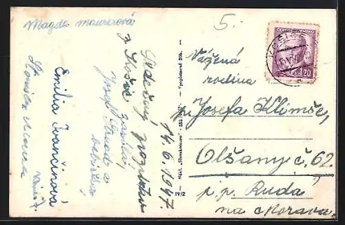 AK Kosice, verschiedene Stadtansichten und Gebäude