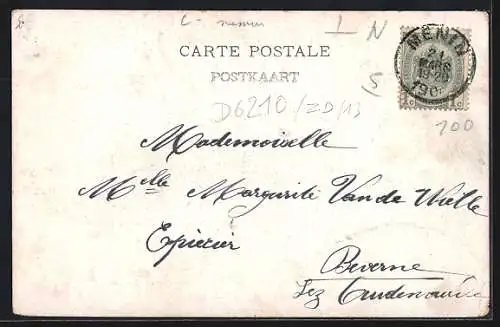 AK Charbonnage, Dans la Fosse: Creusement d`un bouveau, Kohleabbau