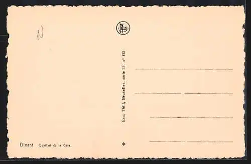 AK Dinant, Quartier de la Gare