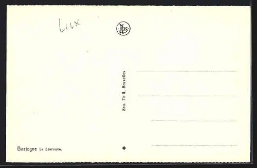 AK Bastogne, Le séminaire