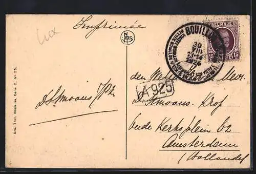 AK Bouillon, Hotel de la Poste, Place St. Arnould et Pont de Liege