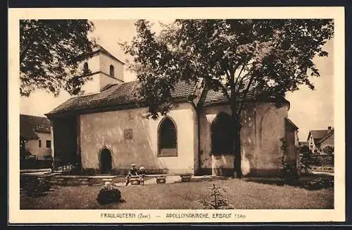 AK Fraulautern /Saar, Apolloniakirche