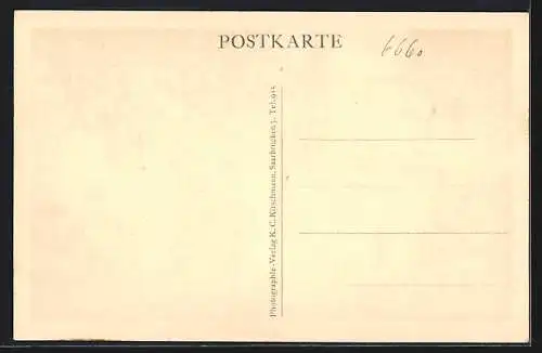 AK Fraulautern /Saar, Apolloniakirche