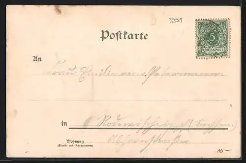 AK Behringersmühle, Partie am Gasthof Schottersmühle