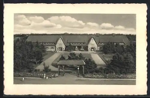 AK Wyk auf Föhr, Partie am Kinderheim Marienhof am Südstrand der Insel