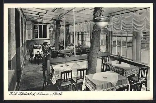 AK Lehnin, Hotel Klosterhof, Wintergarten