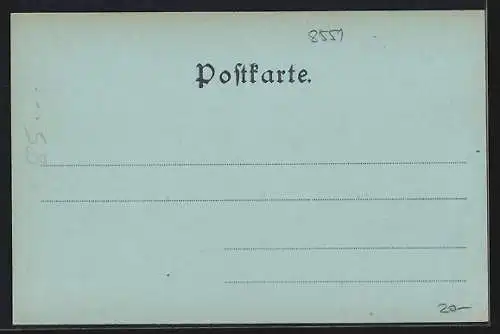 Mondschein-AK Streitberg /Fränkische Schweiz, Wasserfall mit Burgruine