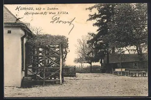 AK Wien, Gasthaus Hameau