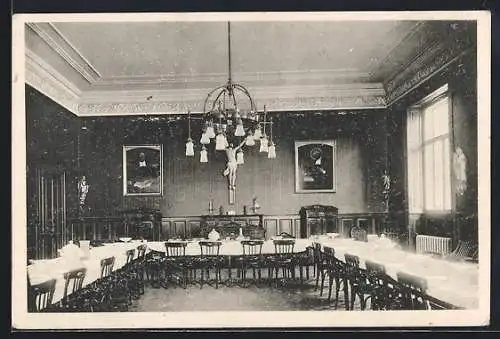 AK Wien, Erziehungsanstalt für Knaben, Speisingerstrasse 109, Am Rosenhügel, Fest-Speisesaal
