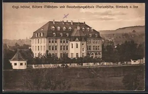 AK Simbach a. Inn, Englisches Institut, Höhere Mädchen- und Haushaltungsschule Marienhöhe