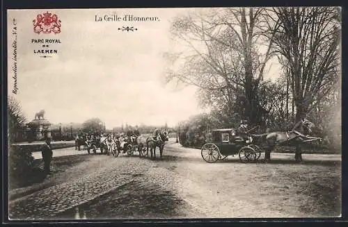 AK Laeken, Parc Royal, La Grille d`Honneur