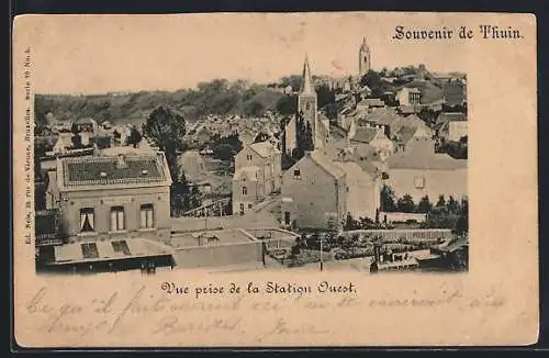 AK Thuin, Vue prise de la Station Ouest