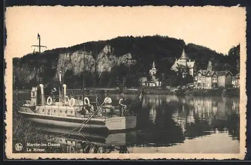 AK Marche-les-Dames, La Meuse